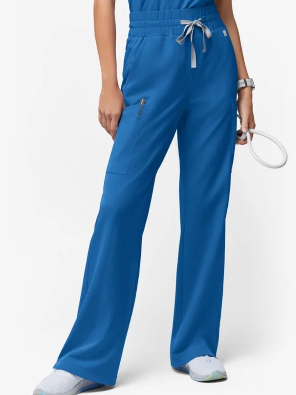 ReSurge High Waisted Wide Leg Scrub Pants (size XXS petite)